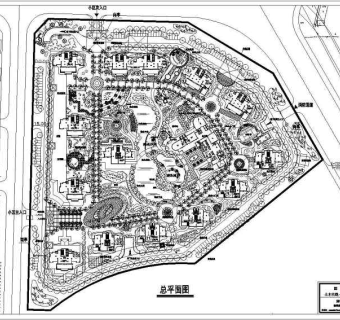鑫泰景观规划总平面