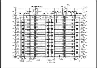 某地11层剪力墙结构住宅楼建筑设计施工图