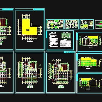 仿古清式公建建筑图3D模型