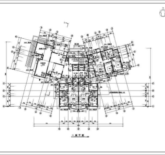 某地三十三层剪力墙结构住宅楼建筑设计施工图纸