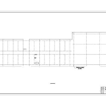 某五层框架结构办公楼扩建设计cad全套建筑结构施工图