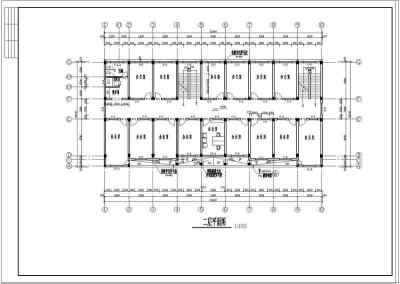 某五层框架结构小型办公楼设计cad全套建筑结构施工图