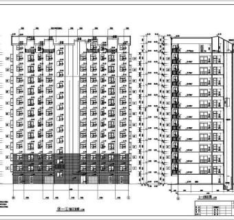 某地11层剪力墙结构住宅楼建筑设计施工图3D模型