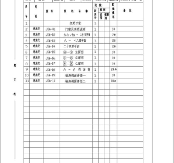 陈家庄商住楼建筑施工图