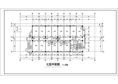 某宾馆商住楼建筑设计图