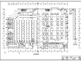 某局部四层大型超市电气设计施工图