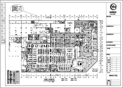 某地2层永辉超市电气设计施工图（强电部分）3D模型