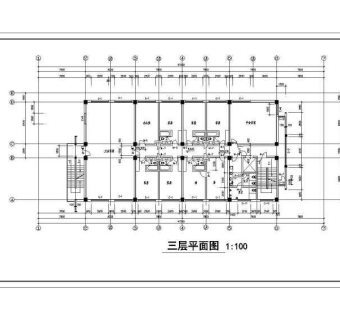 宾馆商住楼建筑全套施工设计CAD图
