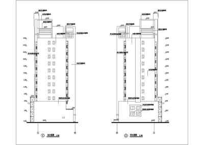 某精致商住楼建筑设计全套CAD施工图