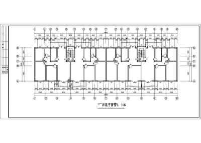 商住楼建筑设计CAD全套方案图