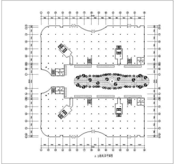 十八层电梯商住楼全套建筑设计CAD图纸