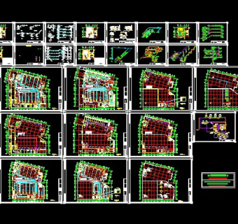 上海大型超市空调设计3D模型