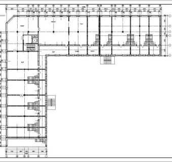 某军分区综合楼建筑设计cad施工图