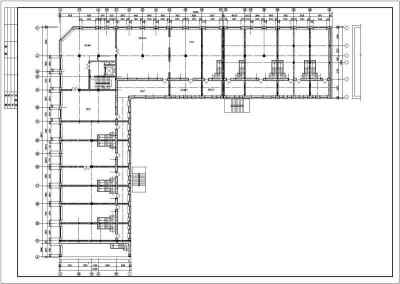 某军分区综合楼建筑设计cad施工图