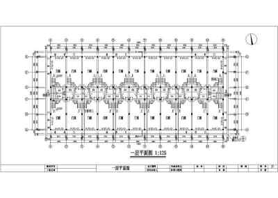 某大市场居住楼建筑设计施工图