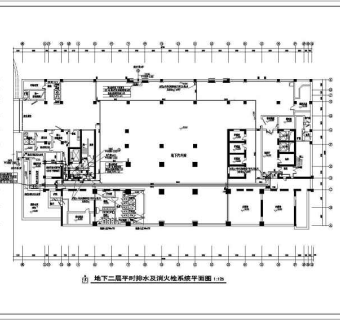 人防人员掩蔽部和急救医院建筑设计施工图纸