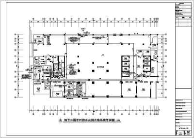 人防人员掩蔽部和急救医院建筑设计施工图纸