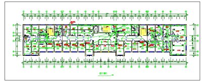某医院内部全套电气设计施工CAD图纸
