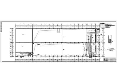 天津某报业综合楼车间电气设计cad施工图纸