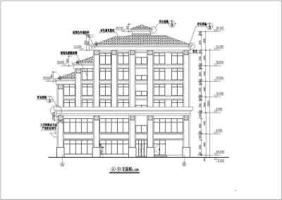 某地旅馆方案建筑s施工图