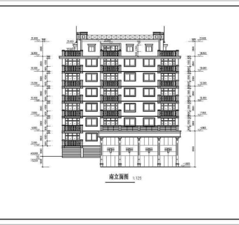 南港方案住宅施工设计图