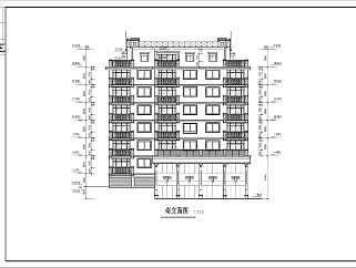 南港方案住宅建筑设计CAD施工图