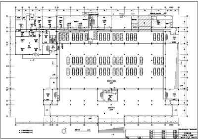 综合楼大型地源热泵系统设计cad施工图