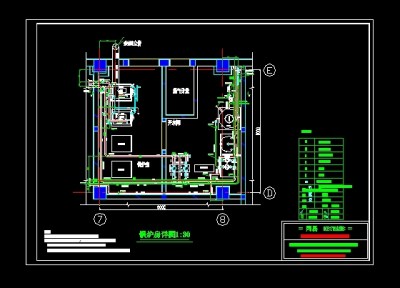 燃气锅炉房祥图3D模型