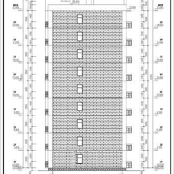 某学校9层框架剪力墙结构教师住宅楼