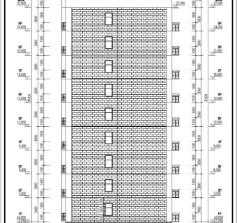 某学校9层框架剪力墙结构教师住宅楼