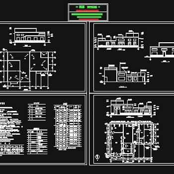 锅炉房建筑图纸