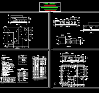 锅炉房建筑图纸