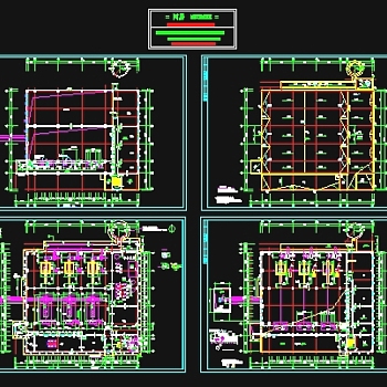 锅炉房建筑施工图