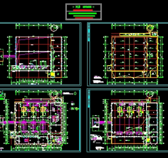 锅炉房建筑施工图