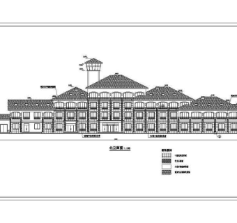 某地五层框架结构宾馆建筑结构施工图