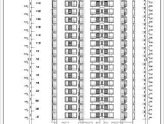 某地区18层剪力墙结构住宅楼建筑设计方案图纸