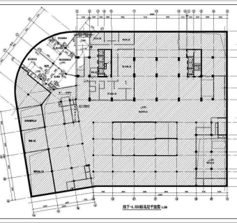某框剪结构星级酒店建筑设计cad整套施工图