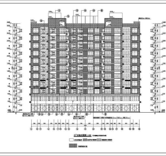 某地11层剪力墙结构住宅楼建筑设计施工图