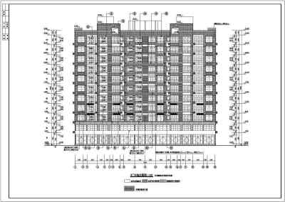 某地11层剪力墙结构住宅楼建筑设计施工图