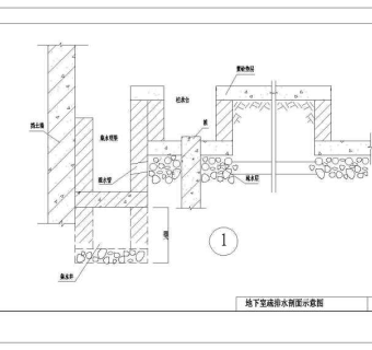 地下室防水设计cad施工图