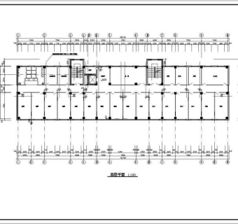 某法院办公楼全套建施图