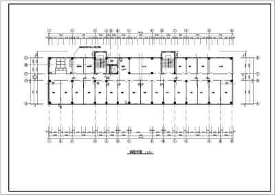 某法院办公楼全套建施图