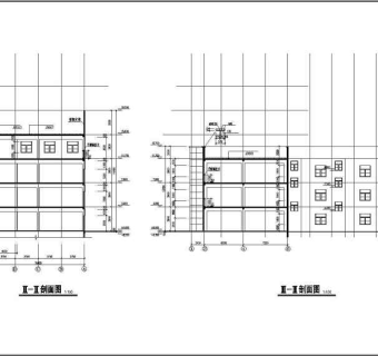邓桥商业城建筑施工图
