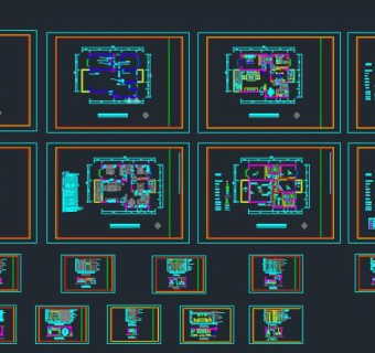某地区娱乐城双开玻璃推拉门设计装修方案cad