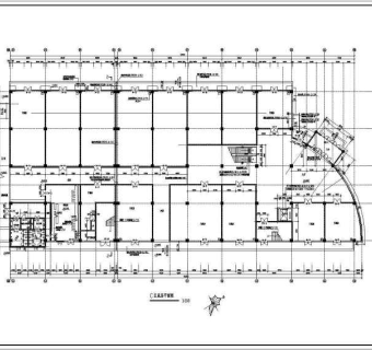 大型商场建筑设计CAD施工图纸