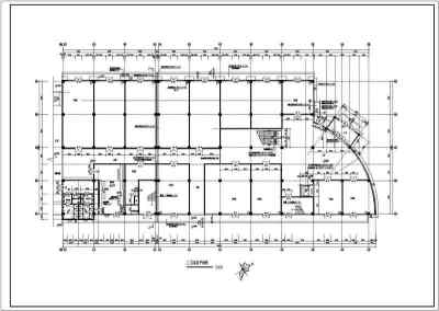 大型商场建筑设计CAD施工图纸