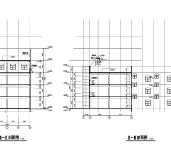 邓桥商业城建筑全套设计CAD施工图