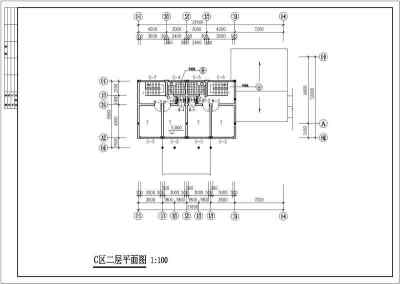 某仿古商业建筑施工图