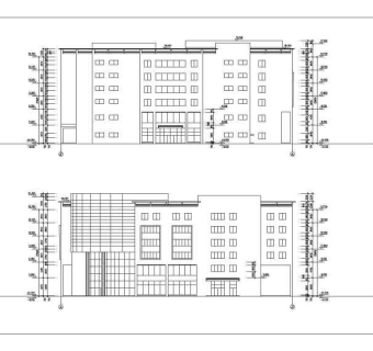 商业大厦建筑全套设计CAD施工图