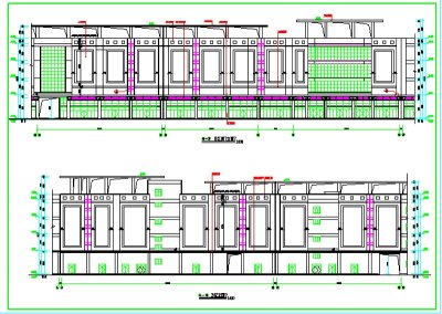 大型商场建筑设计CAD全套施工图